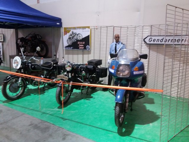 stand motos gendarmerie